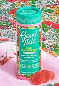 GOOD TIDE - Kiwi Strawberry Hybrid 1:1:1 THC:CBD:CBG Gummies 100mg