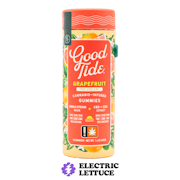 Good Tides Grapefruit THC : CBD : CBC Solventless Hash Gummies 100mg