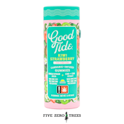 Good Tides Kiwi Strawberry THC : CBD : CBG Solventless Hash Gummies 100mg