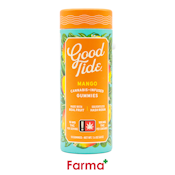 Good Tides Mango Indica Solventless Hash Gummies 100mg