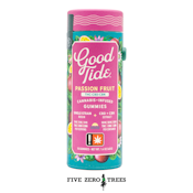 Good Tides Passionfruit THC : CBD : CBN Solventless Hash Gummies 100mg