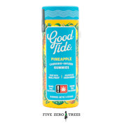 Good Tides Pineapple Sativa Solventless Hash Gummies 100mg