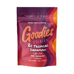 Goodies - Goodies Gummies 100mg - Tropical Dreamzzz 2:1