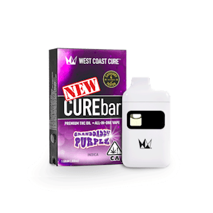 West Coast Cure - [WEST COAST CURE] ALL IN ONE - 1G - GRANDADDY PURPLE (I)