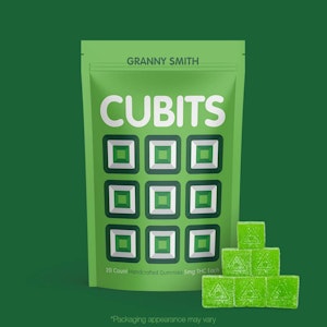 Cubits - Cubits | Granny Smith Gummies | 20pk/100mg
