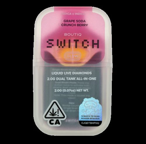 BOUTIQ SWITCH GLOW V5 - GRAPE SODA (I) x CRUNCH BERRY (I) 2g Main Image
