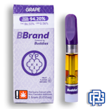 Grape Flavored Vape Cartridge | 1g (Distillate)