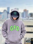 GFD Hoodie | Dark Gray | Small