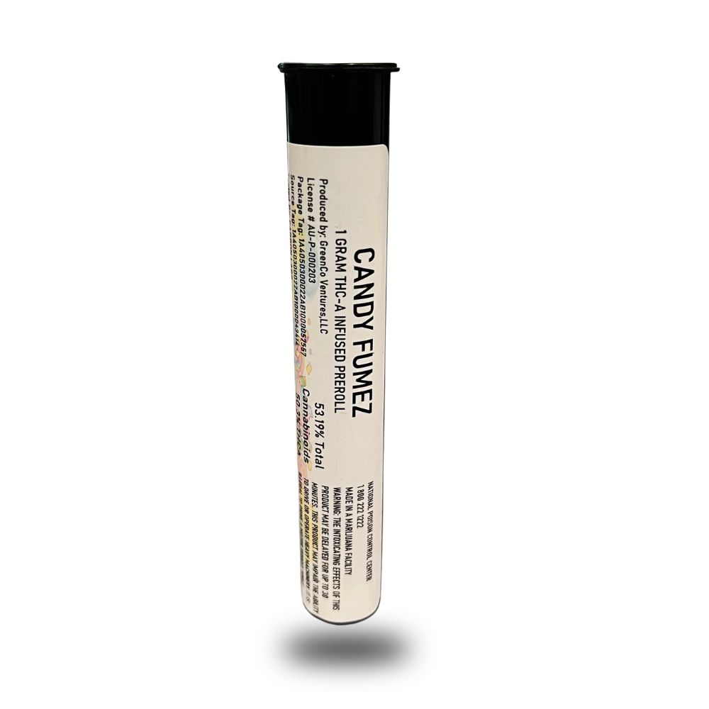 GREENCO - Candy Fumez 1g THCa Infused Preroll - GREENCO Main Image