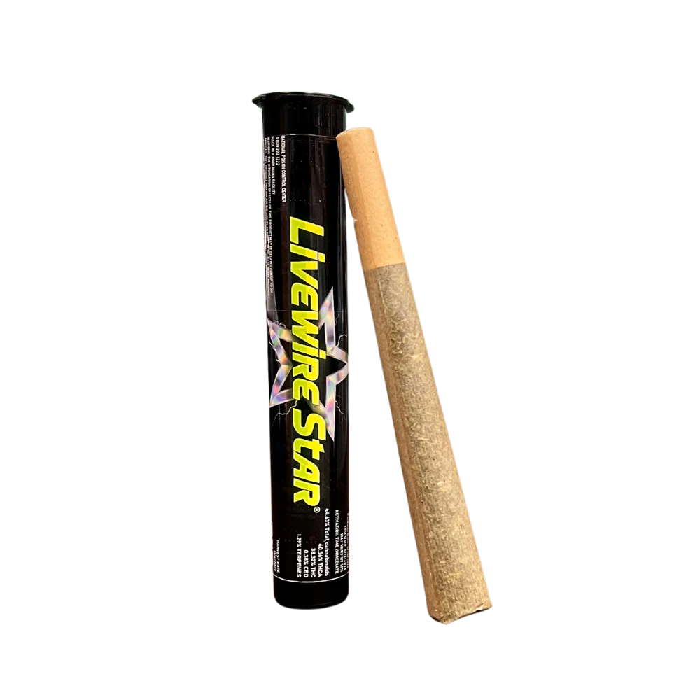 GREENCO - Livewire Star 3g Juggernaut THCa Infused Preroll - GREENCO Main Image