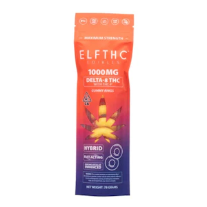 Elf - GUMMY RINGS 1000mg GUMMIES