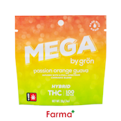 Gron Passion Orange Guava Mega Pearl 100mg