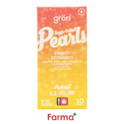 Gron 1:1 Peach Prosecco Pearls 100mg
