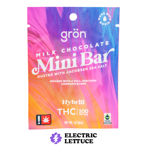 Gron - Gron THC Milk Chocolate Mini Bar 100mg