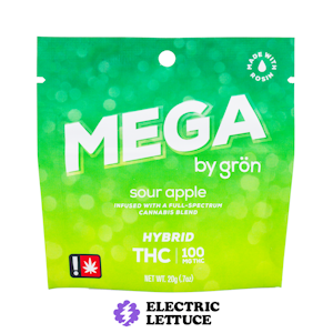 Gron - Gron Sour Apple Mega Pearl 100mg