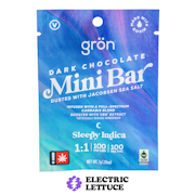Gron 1:1 CBN Dark Chocolate Mini Bar 100mg