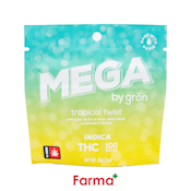 Gron Tropical Twist Mega Pearl 100mg