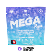 Gron Blue Razzleberry 1:1 CBG Mega Pearl 100mg