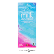 Gron THC Milk Chocolate Full Size Bar 100mg