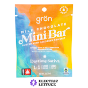 Gron 1:1 CBG Milk Chocolate Mini Bar 100mg