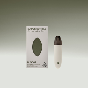 BLOOM - BLOOM - Apple Sundae  - .5g Live AIO Surf