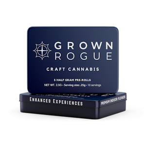 Grown Rogue - Blue Pinot 5pk/2.5g Prerolls