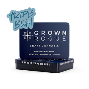 Grown Rogue - Triple Beam 5pk/2.5g Prerolls
