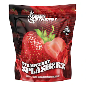 Green Synergy | Resin Infused Gummies | Strawberry | 100mg