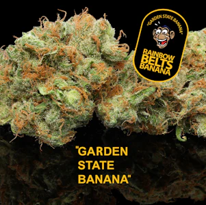 GARDEN GREENS - Garden State Banana | Rainbow Belts x Banana | 3.5g