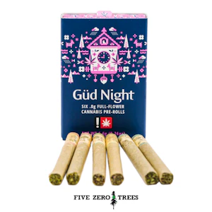 GUD GARDENS - Gud Gardens Gud Night 6pk Pre-Roll 0.8g