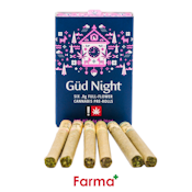 Gud Gardens Gud Night 6pk Pre-Roll 0.8g