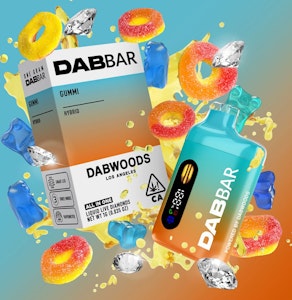 DABWOODS - Dabwoods - Gummi - 1g All-In-One DabBar Liquid Live Diamonds Vape