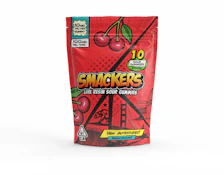 Smackers - Cherry Live Resin Sour Gummies 100mg