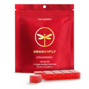 Dragonfly | 100mg Gummy | Strawberry | E23