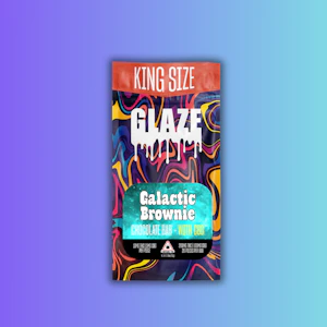 Glaze - Glaze | King Galactic Brownie Bar | 10mg Chocolate | 20-Pack | 200mg Total