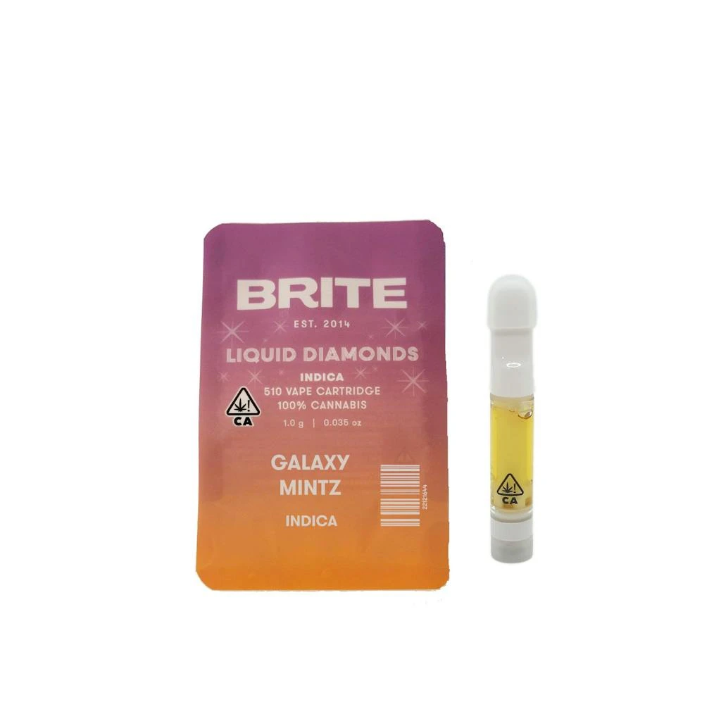 Brite Labs - Brite Labs Galaxy Mintz Liquid Diamonds Cartridge 1.0g Main Image