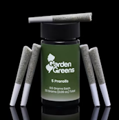 [REC] Garden Greens | Z Sherb | 2.5g/5pk Prerolls