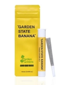 GOLDEN STATE BANANA - Pre-Rolls | Garden State Banana | Blunt Runtz | 1g
