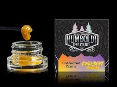 HUMBOLDT TERP COUNCIL - Humboldt Terp Council 1g Garlic BrieZ Live Resin