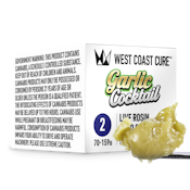 Garlic Cocktail (H) | 1g Tier 2 Live Rosin Cold Cure Badder | West Coast Cure