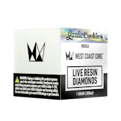 Garlic Cookies (I) | 1g Live Resin Diamonds | West Coast Cure