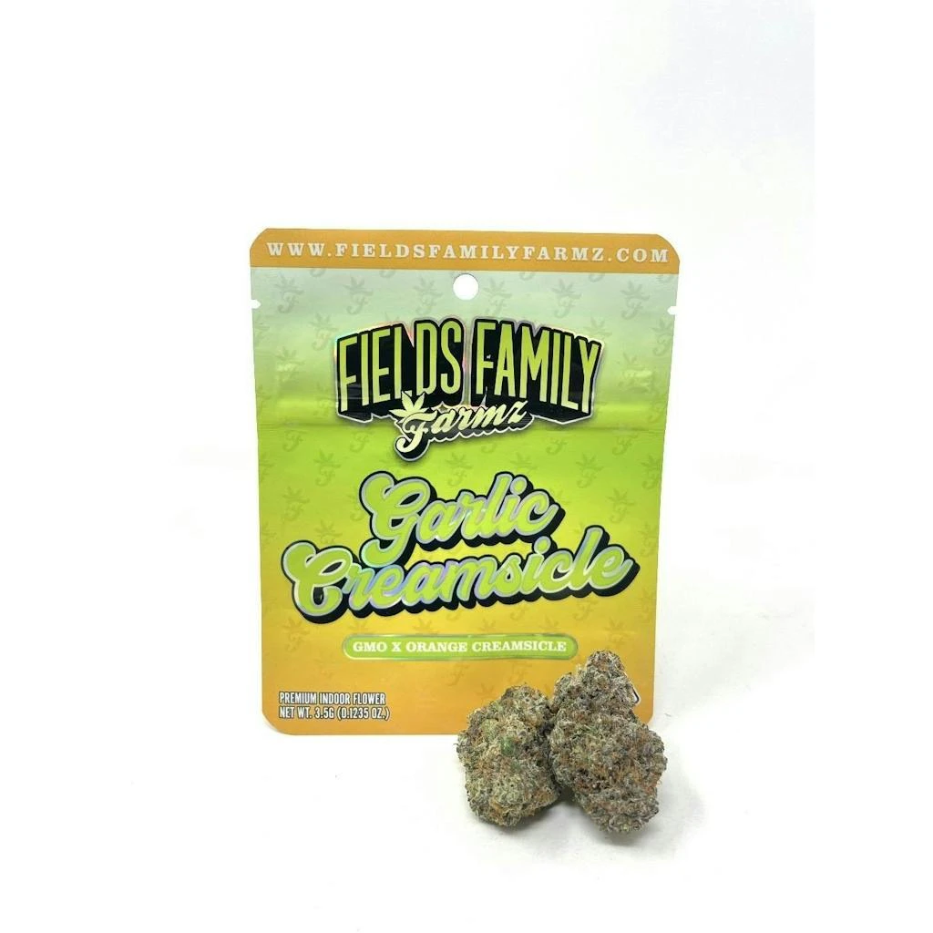 Fields Family Farmz - Fields Family Farmz Garlic Creamsicle Flower 3.5g Main Image