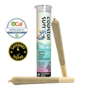 Garlic Oasis (I) | .75g 2pk Infused Preroll | Coastal Sun