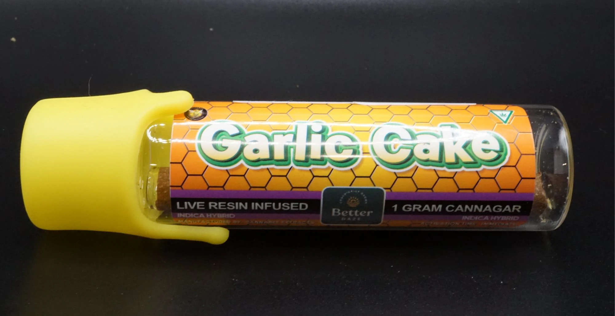 Cannabee Extracts - Garlic Cake - 1G Infused Cannagars - Gas Company Main Image