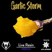 Garlic Storm, Live Resin