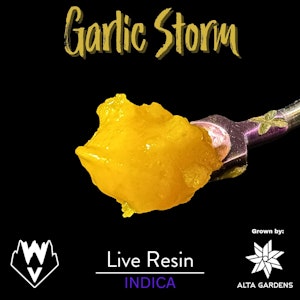 WILLAMETTE VALLEY ALCHEMY - Garlic Storm, Live Resin