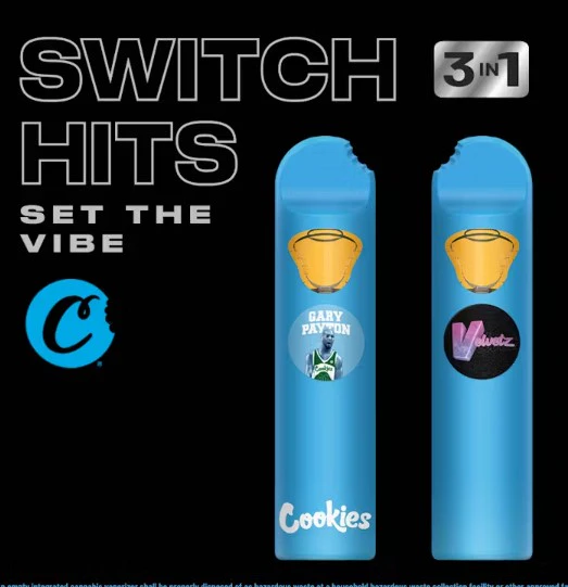 Cookies - Cookies 1g Gary Payton/ Velvetz Dual Chamber AIO Disposable Main Image