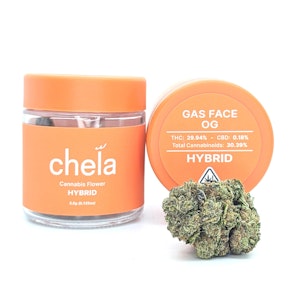 Gas Face OG | 3.5g Jar | Chela Light