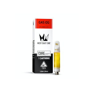 WEST COAST CURE - Gas OG (I) | 1g CUREpen Vape Cartridge | West Coast Cure