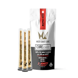 West Coast Cure - Gas Pack CUREjoint - 1g (3-pk)